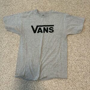 Grey vans t shirt
